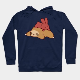 Sloth and Bunny Hoodie